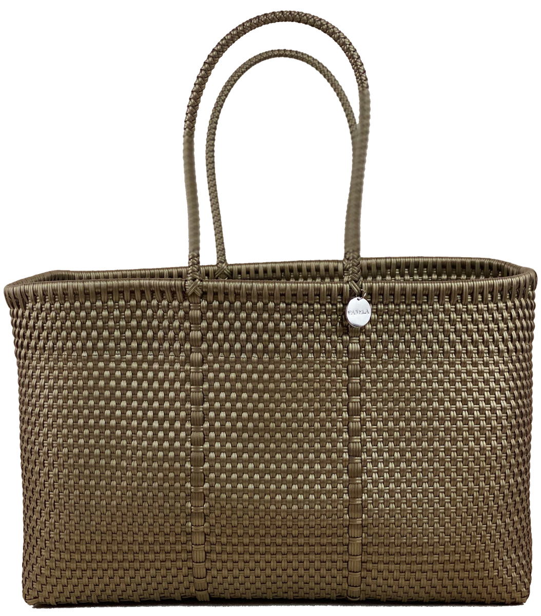 Wear And Tear Resistant Gold Color Java Bag – Canela Concept