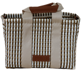 Olivia Bag- White and Gold