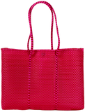 Tote - Fucsia and Red