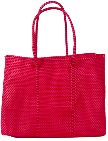 Tote - Pink and Red