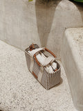 Olivia Bag- White and Gold