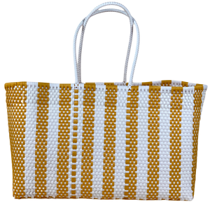 Java - Stripes Mustard and White