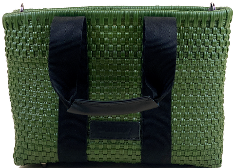 Olivia Bag - Army Green + Black