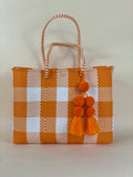 Tote - Market Mustard & White