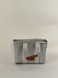 Olivia Bag- White and Gold