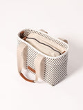 Olivia Bag- White and Gold