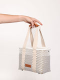 Olivia Bag- White and Gold
