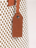 Ana Tote - White & Gold