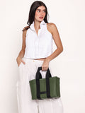 Olivia Bag - Army Green + Black