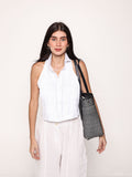 Ana Tote - White & Black