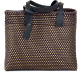 Ana Tote - Brown & Gold
