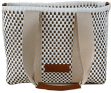 Olivia Bag- White and Gold