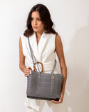 Cross Body - Gold and White Design
