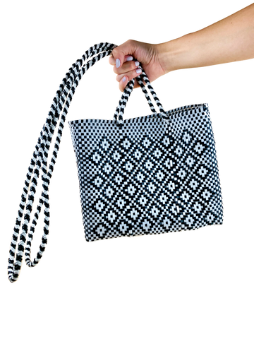 Cross Body - Black & White Design
