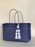 Java - Navy and White