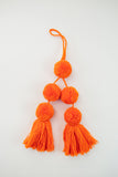 Orange color Pompons