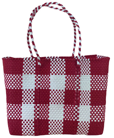 Mini Tote - Market Red