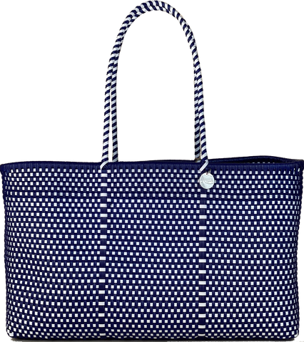 Java - Navy and White