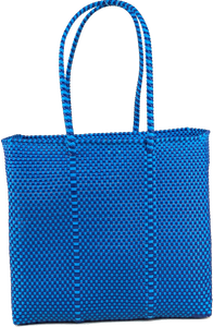 Small Tote - Blue and Navy