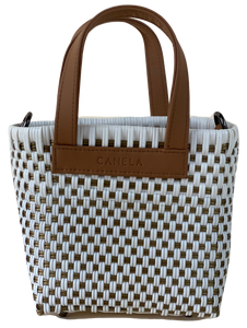 Maia bag - White & Gold