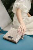 Rafi Bag- White and Gold