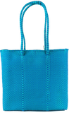 Small Tote - Turquoise and Green