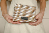 Rafi Bag- White and Gold