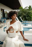 Maia bag - White & Gold