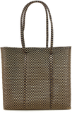 Small Tote -  Brown and Gold