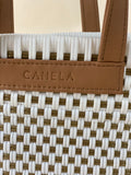 Maia bag - White & Gold